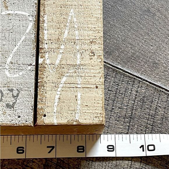 New! “Crazy Happy” Light-Brown Wooden Home Decor/Sign. 7 in. x 8.5 in. - Picture 5 of 5